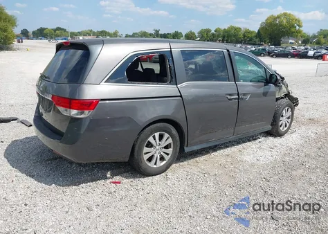 2014 Honda Odyssey Ex-L z USA, uszkodzony, nr VIN 5FNRL5H66EB094740